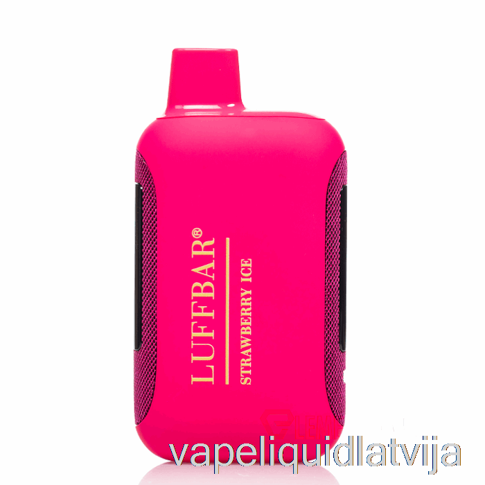 Luffbar Dually 20000 Vienreizējās Lietošanas Zemeņu Ledus Vape šķidrums